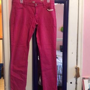 Pink Skinny Jeans